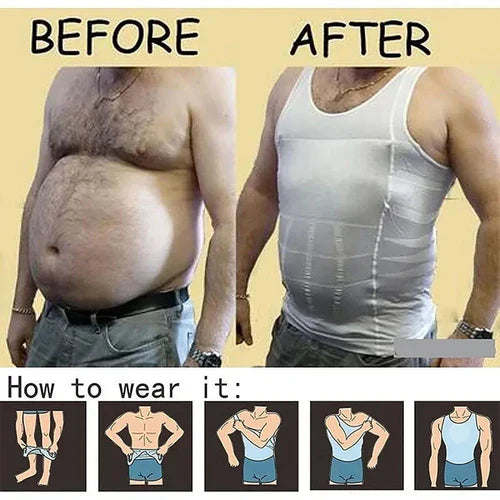 Last Day Of Discount 🔥 Men Slimming Body Shaper
